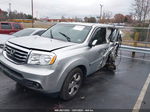 2013 Honda Pilot Ex-l Silver vin: 5FNYF4H56DB062051