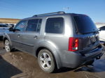 2013 Honda Pilot Exl Charcoal vin: 5FNYF4H57DB002957