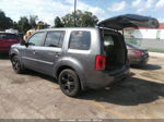 2013 Honda Pilot Ex-l Gray vin: 5FNYF4H57DB010606