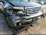 2013 Honda Pilot Ex-l Gray vin: 5FNYF4H57DB010606