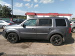 2013 Honda Pilot Ex-l Gray vin: 5FNYF4H57DB010606