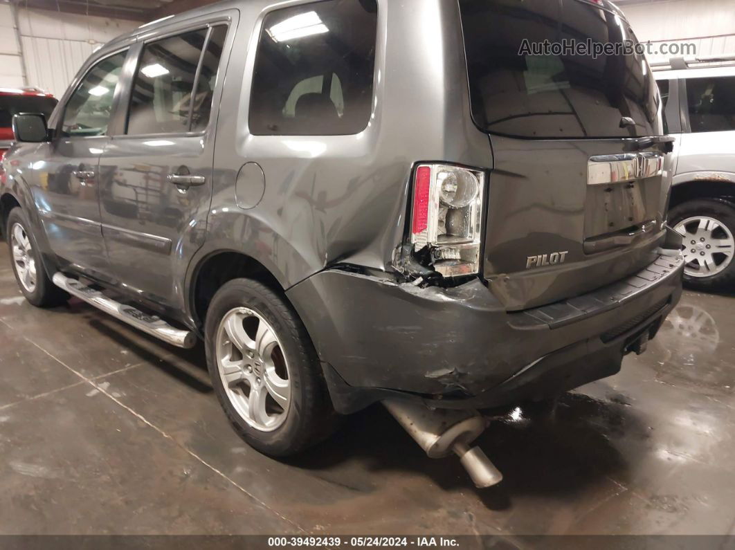 2013 Honda Pilot Ex-l Серый vin: 5FNYF4H57DB052161