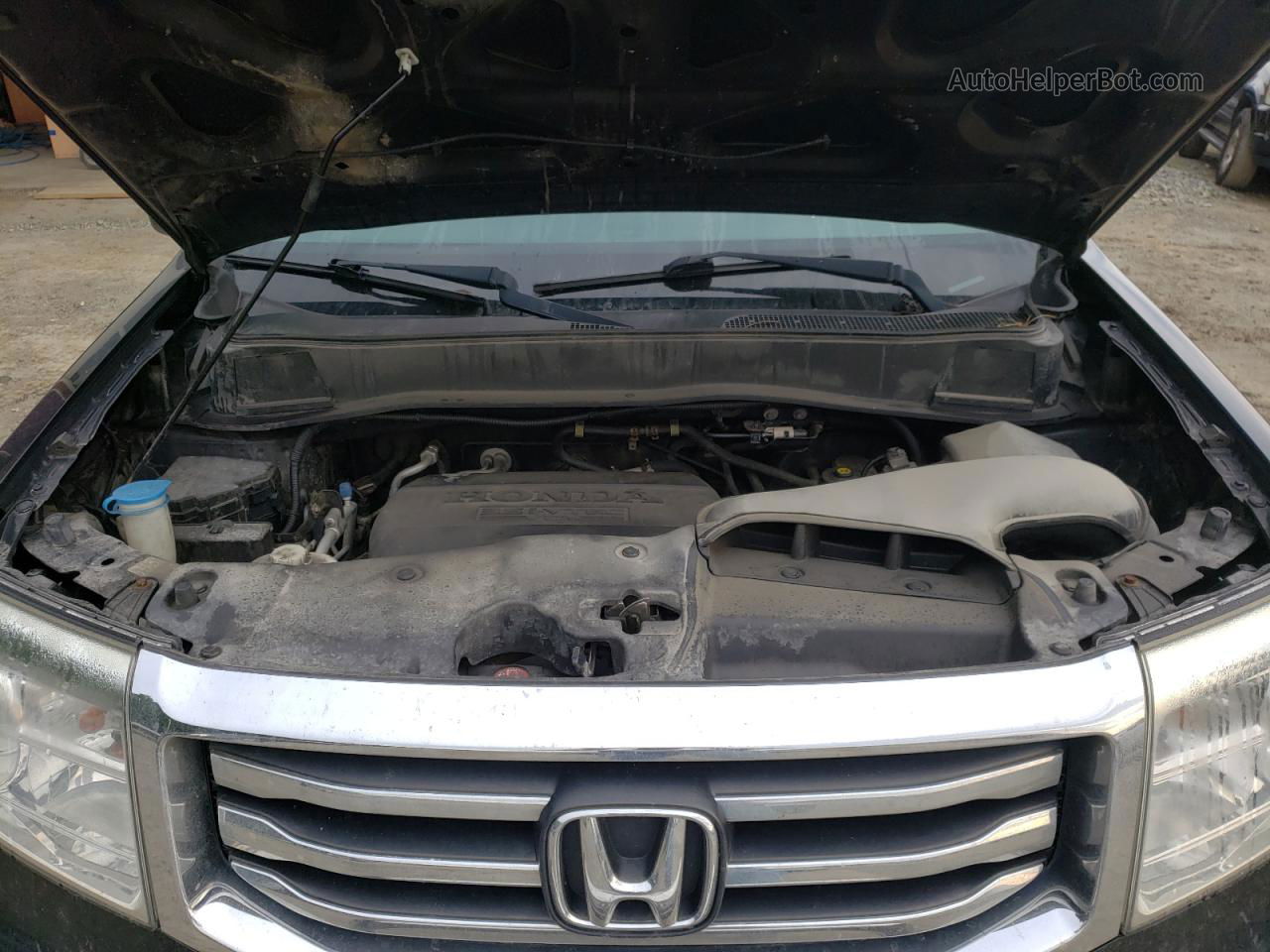 2013 Honda Pilot Exl Черный vin: 5FNYF4H57DB065993