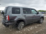 2013 Honda Pilot Exl Gray vin: 5FNYF4H57DB073897