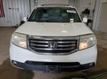 2013 Honda Pilot Exl White vin: 5FNYF4H57DB083152