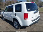 2015 Honda Pilot Ex-l White vin: 5FNYF4H57FB040742