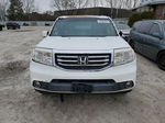 2013 Honda Pilot Exl White vin: 5FNYF4H58DB026393