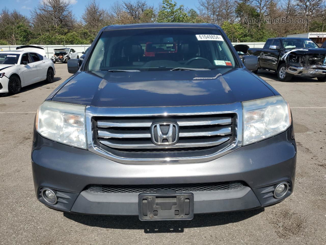 2013 Honda Pilot Exl Charcoal vin: 5FNYF4H58DB038026