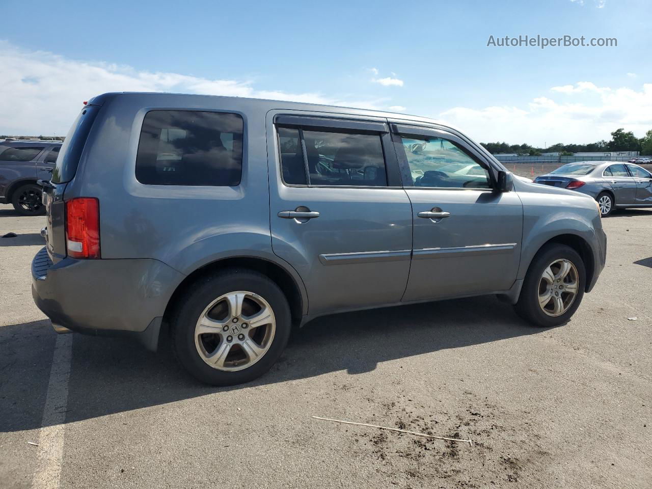 2013 Honda Pilot Exl Charcoal vin: 5FNYF4H58DB038026