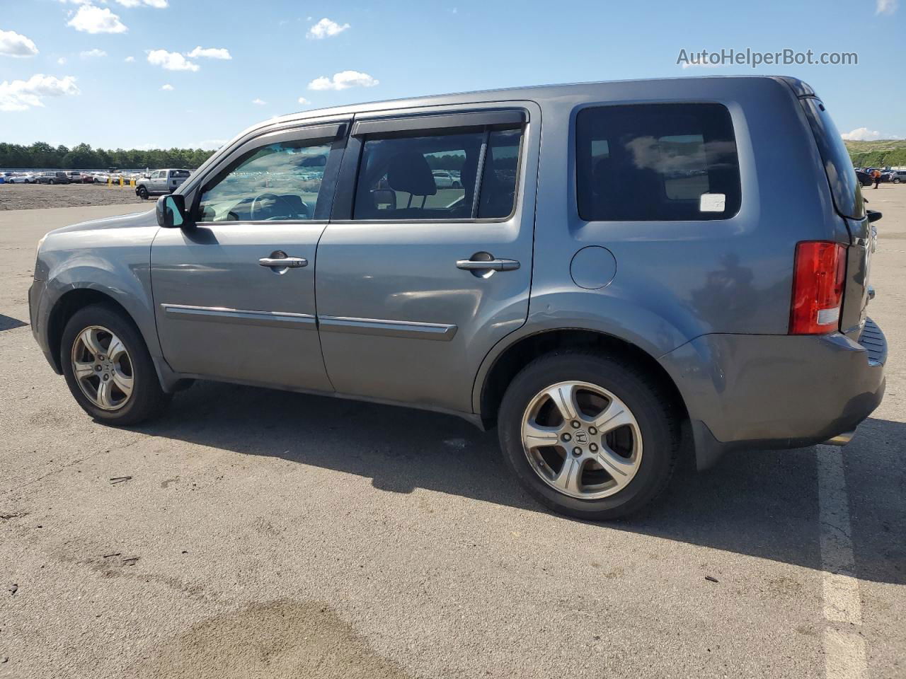 2013 Honda Pilot Exl Charcoal vin: 5FNYF4H58DB038026