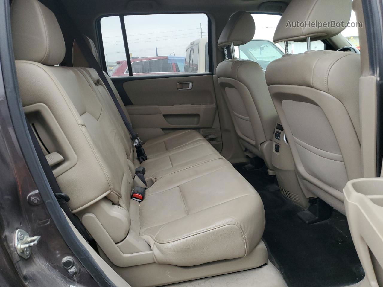 2013 Honda Pilot Exl Серый vin: 5FNYF4H58DB040567