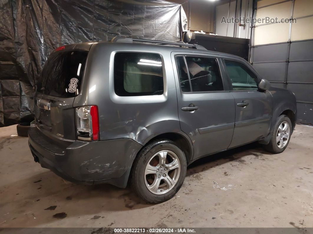 2013 Honda Pilot Ex-l Серый vin: 5FNYF4H58DB068692