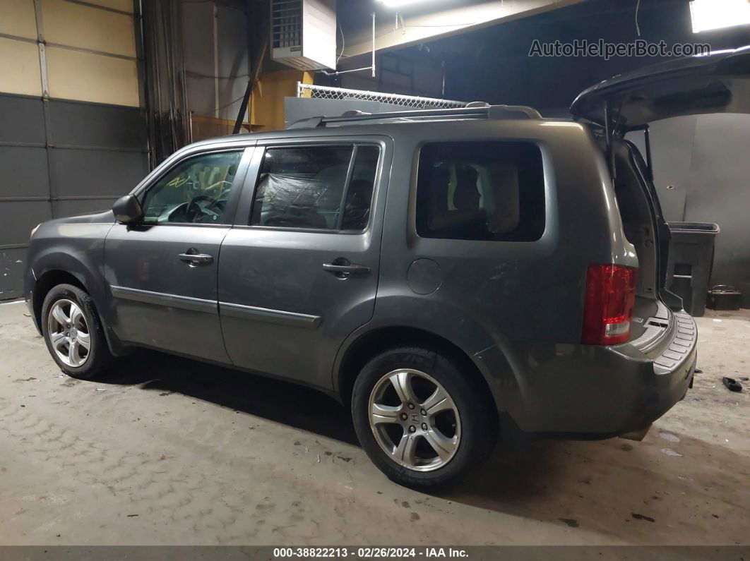 2013 Honda Pilot Ex-l Серый vin: 5FNYF4H58DB068692