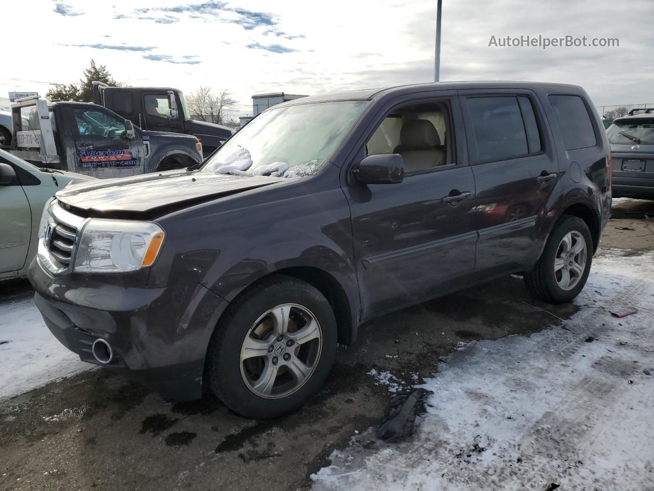 2015 Honda Pilot Exl Black vin: 5FNYF4H58FB049787