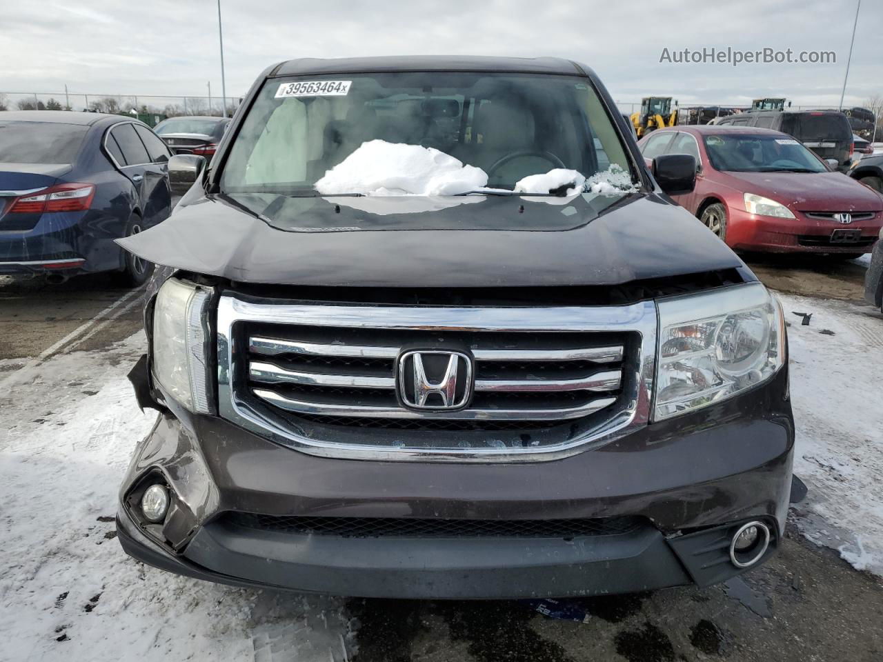 2015 Honda Pilot Exl Black vin: 5FNYF4H58FB049787