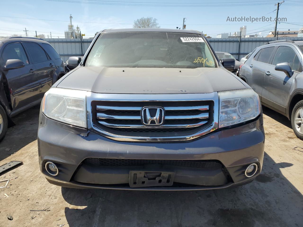 2015 Honda Pilot Exl Серый vin: 5FNYF4H58FB064497