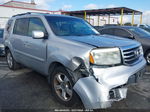 2013 Honda Pilot Ex-l Silver vin: 5FNYF4H59DB031361