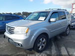 2013 Honda Pilot Ex-l Silver vin: 5FNYF4H59DB031361