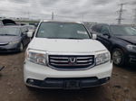 2013 Honda Pilot Exl White vin: 5FNYF4H59DB082620