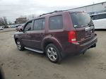 2013 Honda Pilot Exl Purple vin: 5FNYF4H5XDB010373