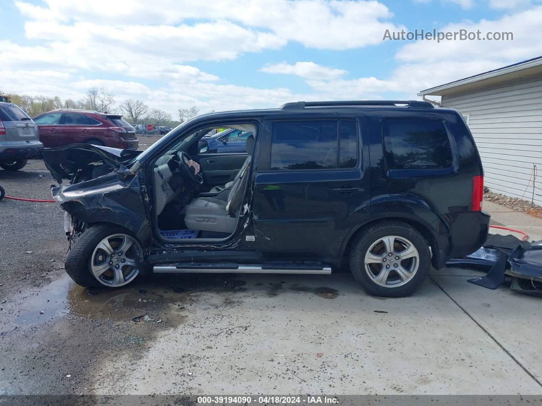 2013 Honda Pilot Ex-l Black vin: 5FNYF4H5XDB023365