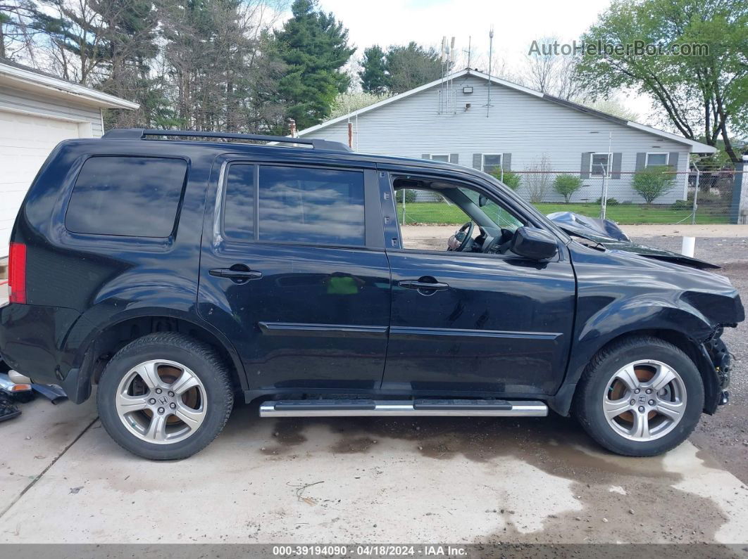 2013 Honda Pilot Ex-l Black vin: 5FNYF4H5XDB023365