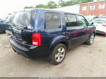 2013 Honda Pilot Ex-l Blue vin: 5FNYF4H5XDB038898