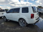 2013 Honda Pilot Exl Белый vin: 5FNYF4H5XDB044054