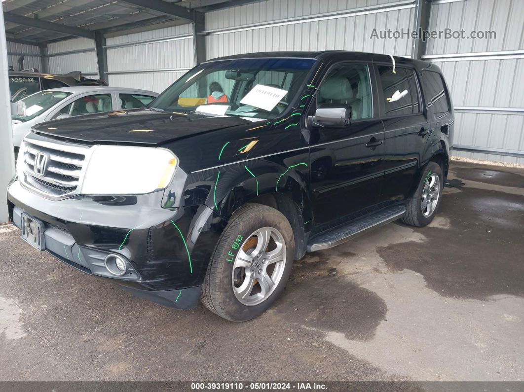 2013 Honda Pilot Ex-l Black vin: 5FNYF4H5XDB065972