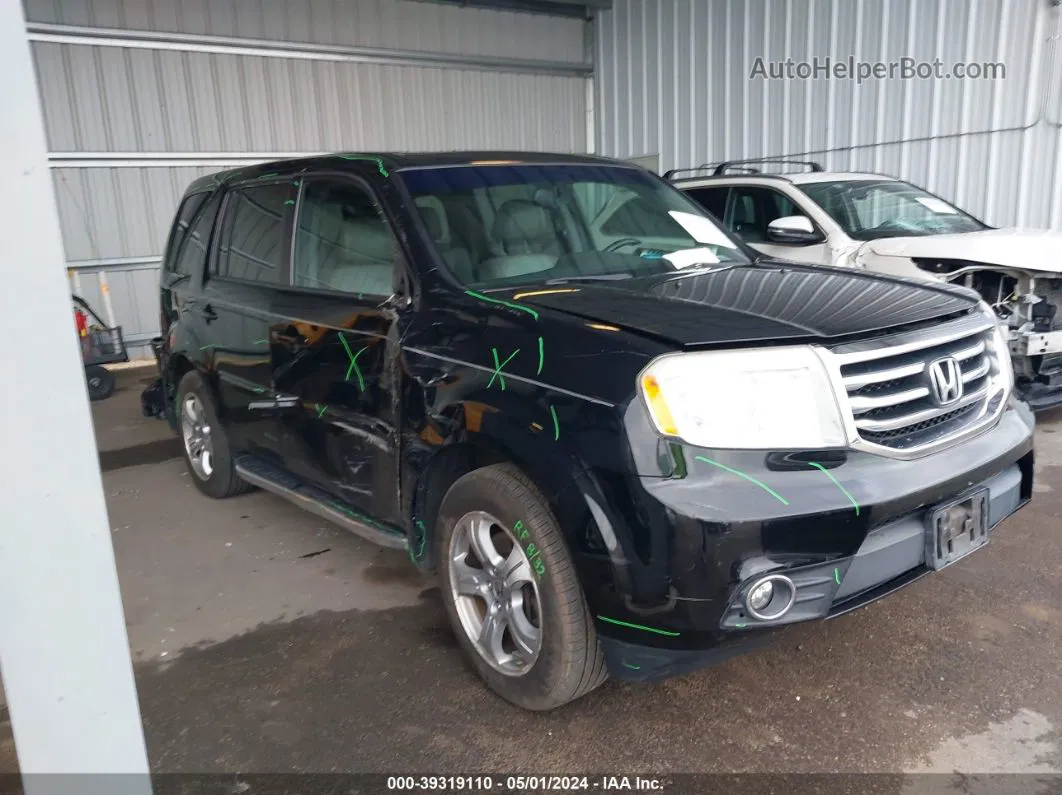 2013 Honda Pilot Ex-l Black vin: 5FNYF4H5XDB065972