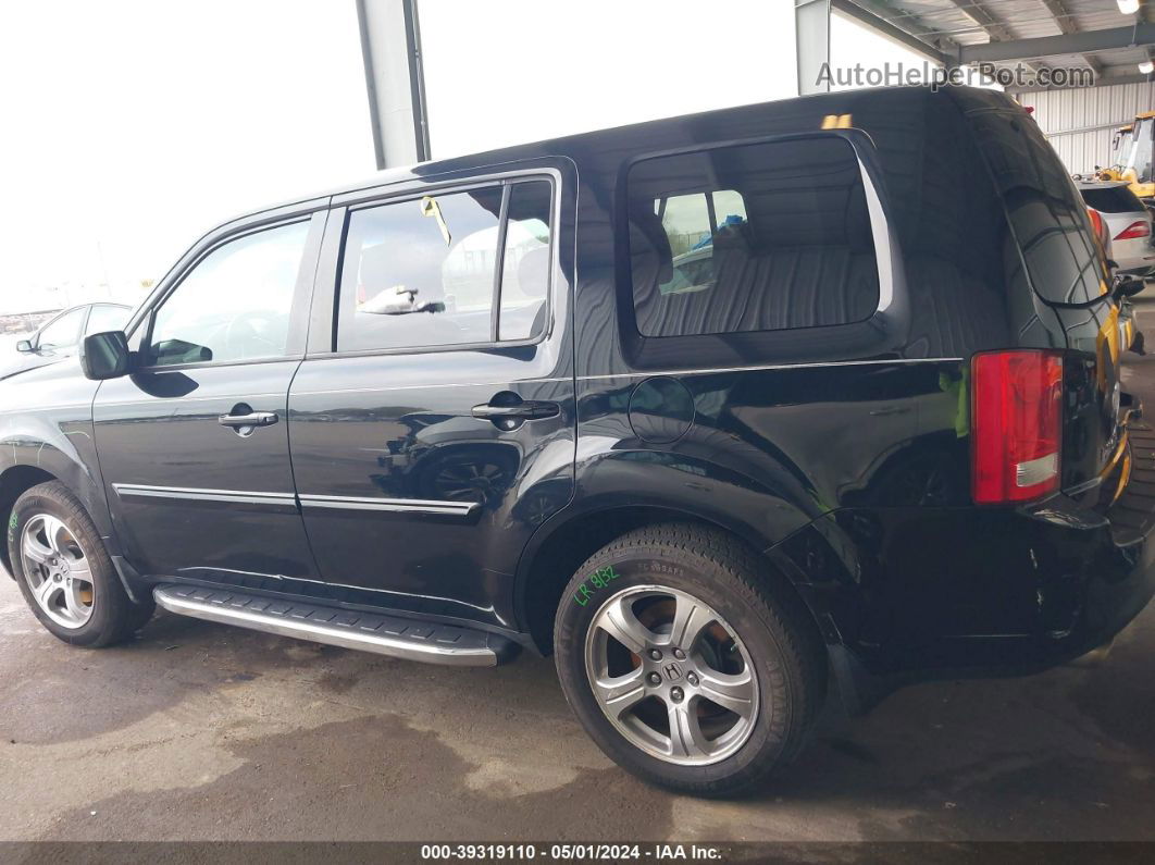 2013 Honda Pilot Ex-l Black vin: 5FNYF4H5XDB065972