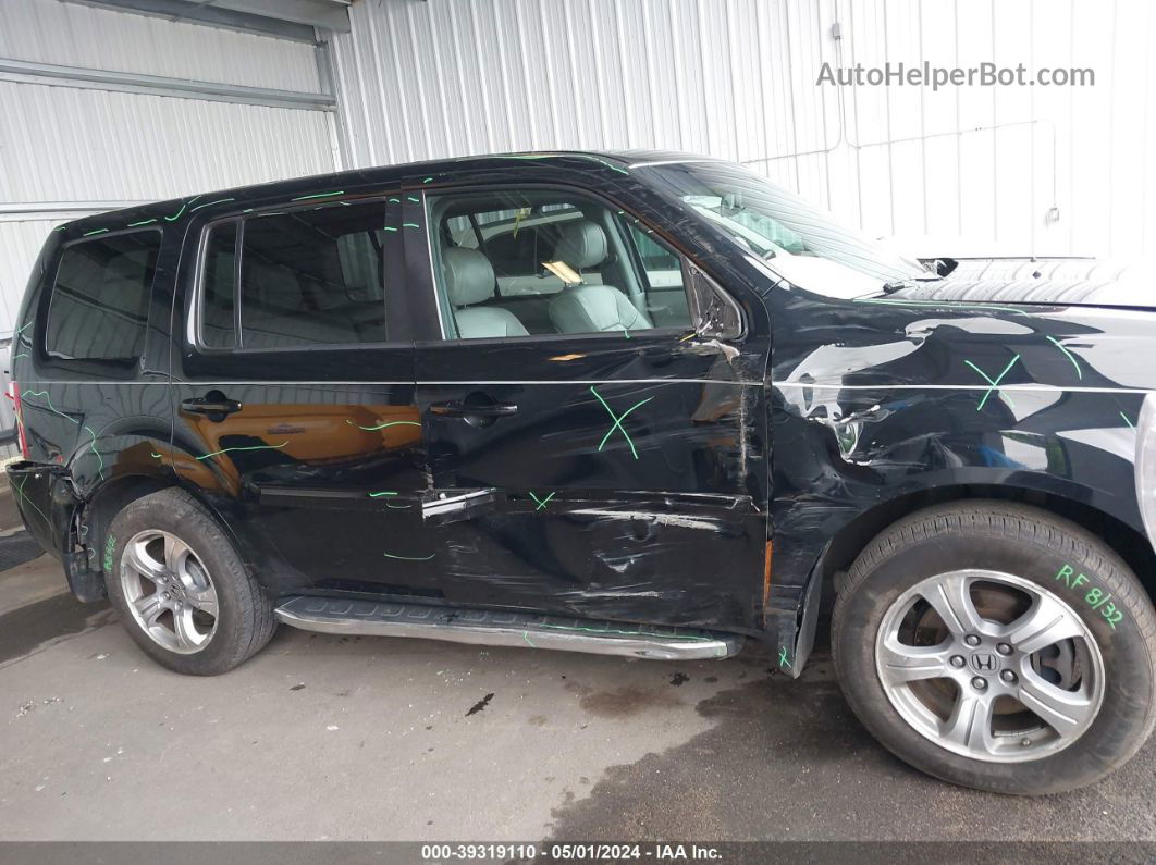 2013 Honda Pilot Ex-l Black vin: 5FNYF4H5XDB065972