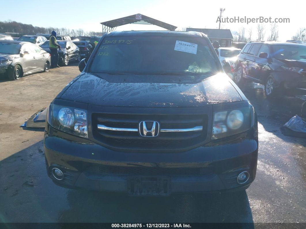 2013 Honda Pilot Ex-l Черный vin: 5FNYF4H5XDB067155