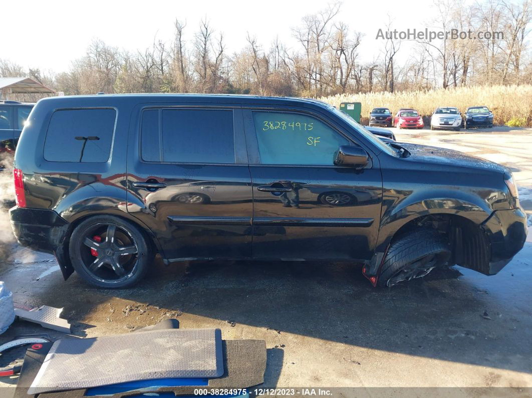 2013 Honda Pilot Ex-l Black vin: 5FNYF4H5XDB067155