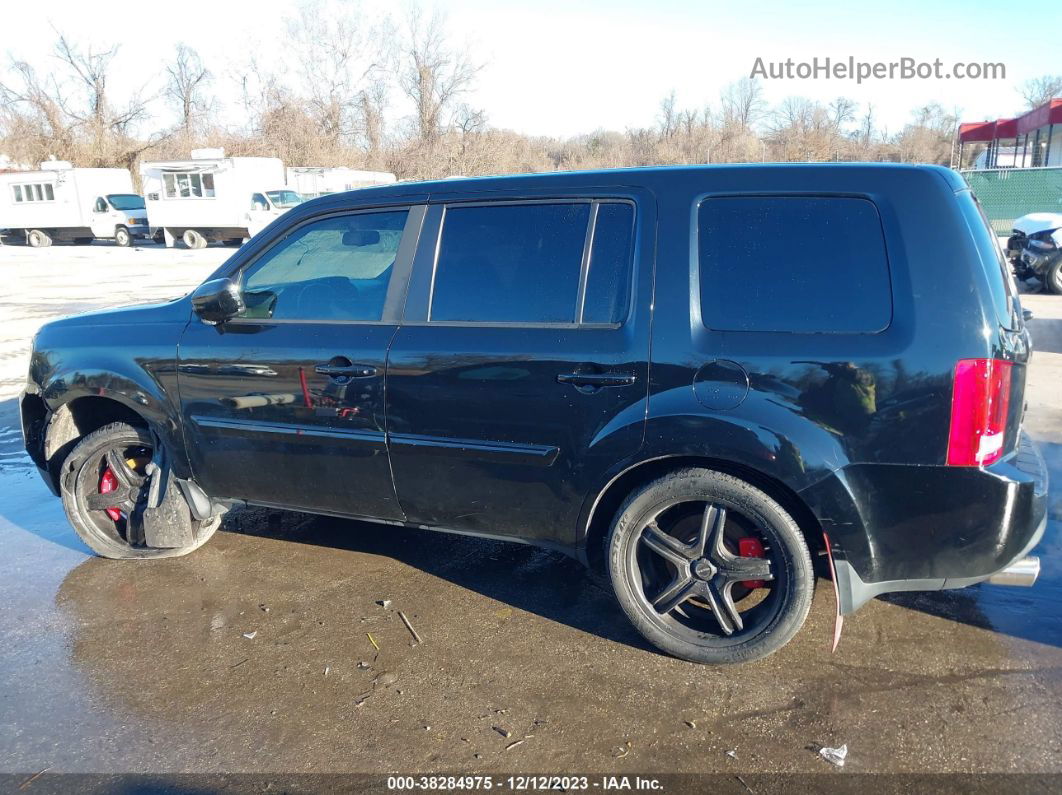 2013 Honda Pilot Ex-l Black vin: 5FNYF4H5XDB067155