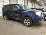 2015 Honda Pilot Exl Blue vin: 5FNYF4H5XFB042100