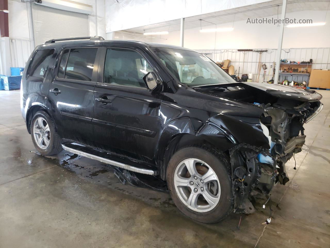 2013 Honda Pilot Exl Black vin: 5FNYF4H61DB007015