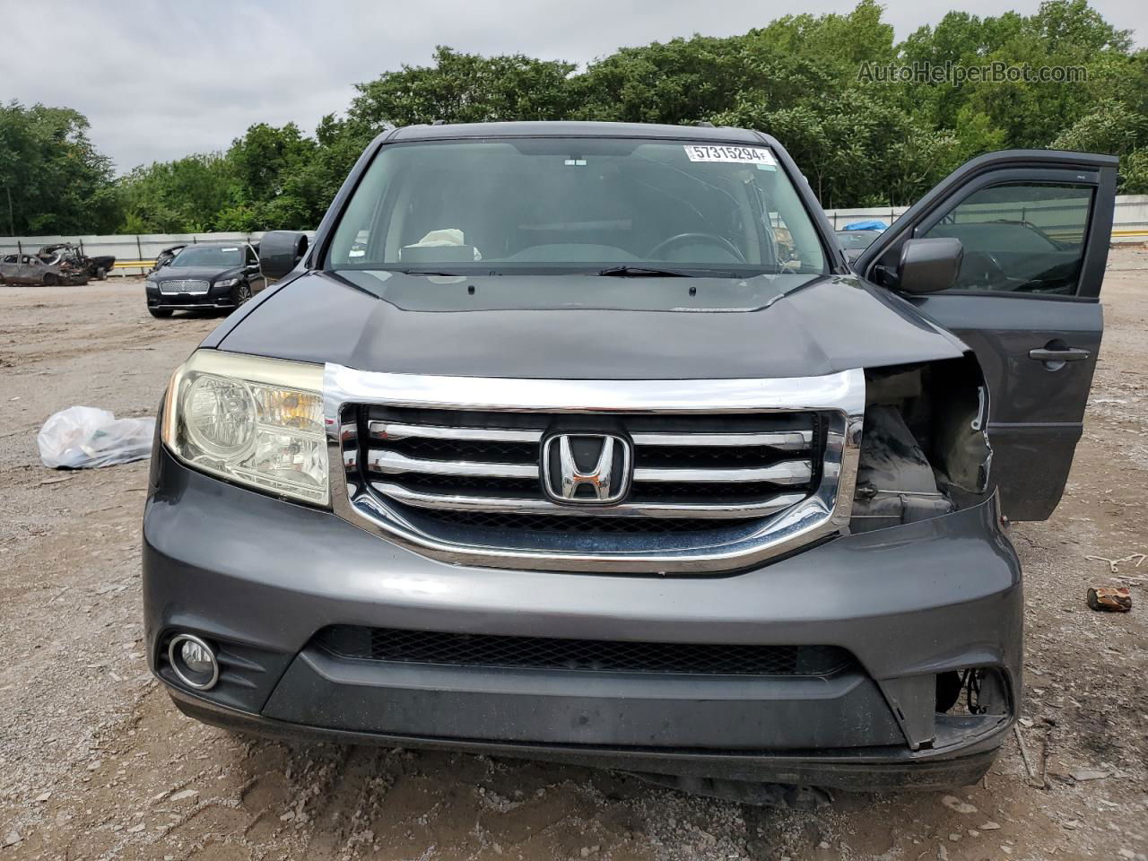 2013 Honda Pilot Exl Black vin: 5FNYF4H62DB011218