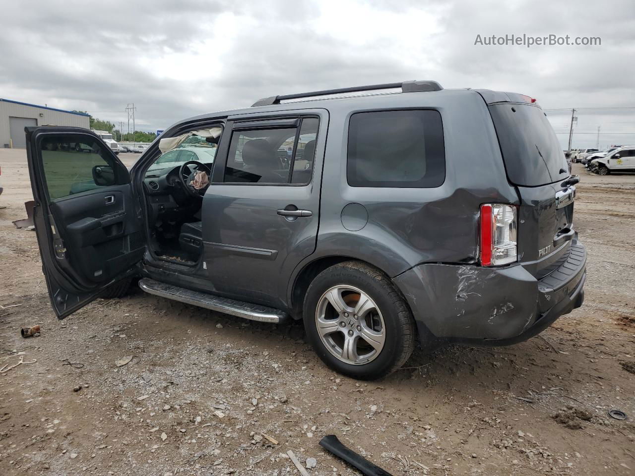 2013 Honda Pilot Exl Black vin: 5FNYF4H62DB011218