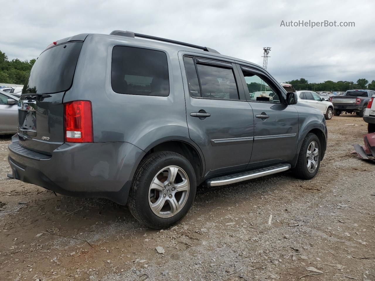 2013 Honda Pilot Exl Black vin: 5FNYF4H62DB011218