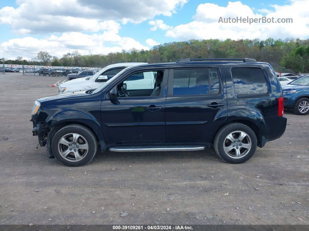 2013 Honda Pilot Ex-l Black vin: 5FNYF4H62DB058491