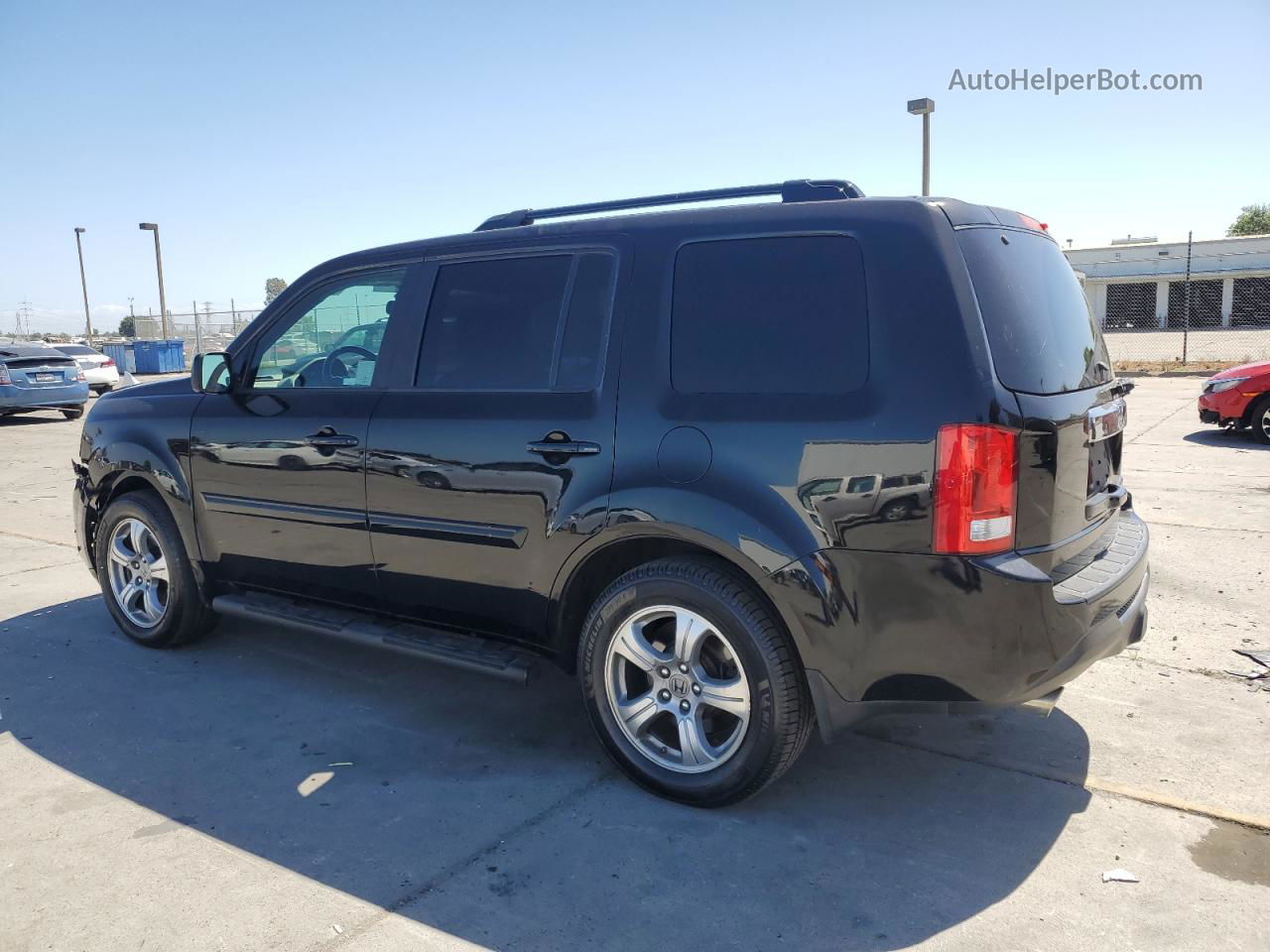 2013 Honda Pilot Exl Black vin: 5FNYF4H65DB054211