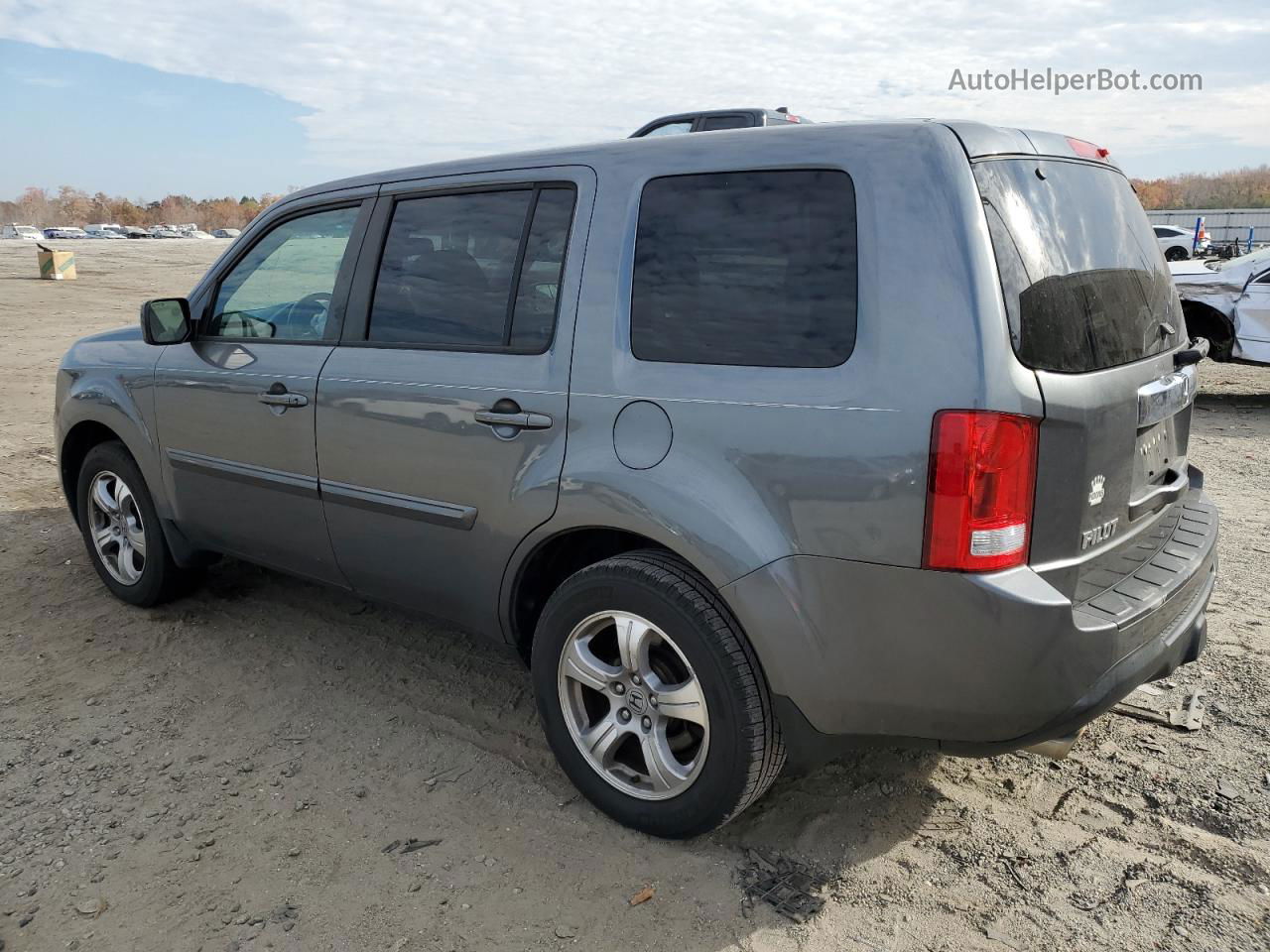 2013 Honda Pilot Exl Blue vin: 5FNYF4H69DB039971