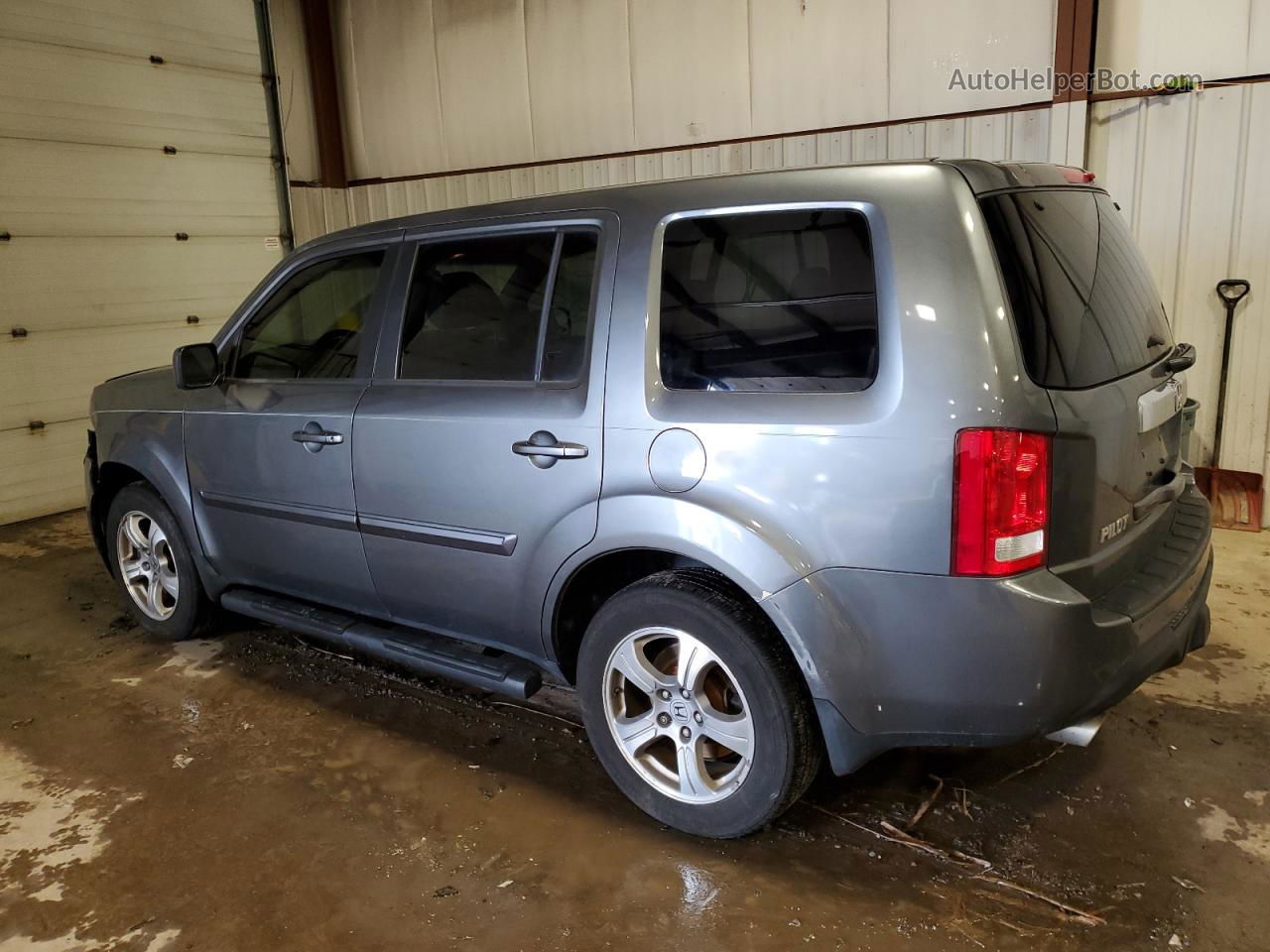 2013 Honda Pilot Exl Gray vin: 5FNYF4H6XDB039980