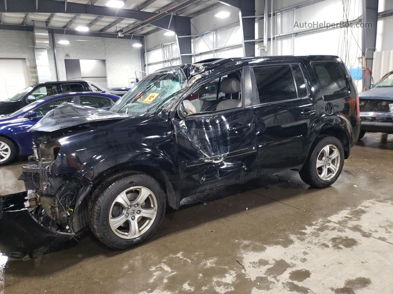 2013 Honda Pilot Exl Black vin: 5FNYF4H6XDB072395