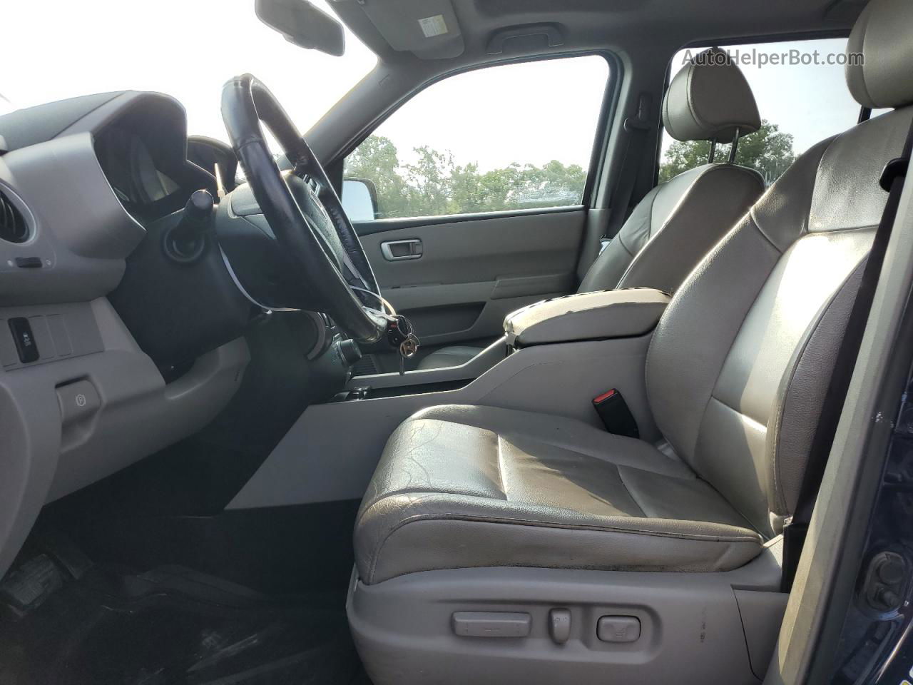 2013 Honda Pilot Exl Синий vin: 5FNYF4H6XDB075054