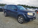 2013 Honda Pilot Exln Blue vin: 5FNYF4H71DB032019