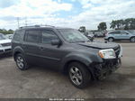 2013 Honda Pilot Ex-l Gray vin: 5FNYF4H71DB052657