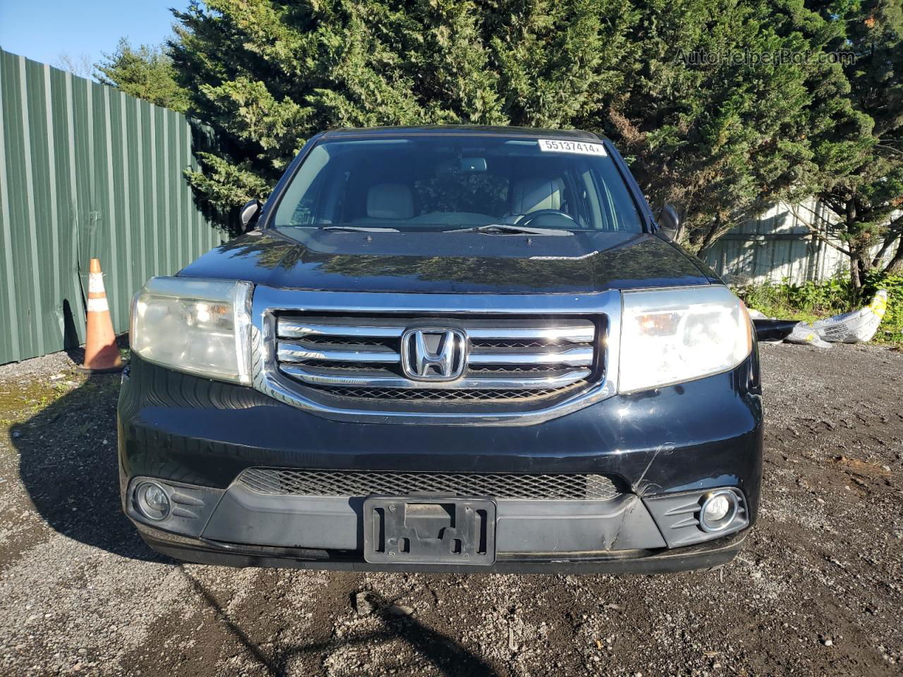 2013 Honda Pilot Exln Черный vin: 5FNYF4H73DB019045