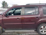 2013 Honda Pilot Ex-l Maroon vin: 5FNYF4H74DB069632